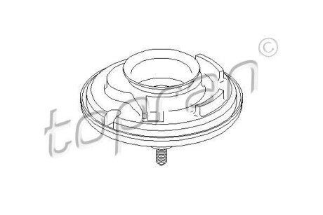 Тарелка пружины подвески TOPRAN / HANS PRIES 108299