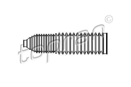 Пыльник тяги рулевой TOPRAN / HANS PRIES 110172