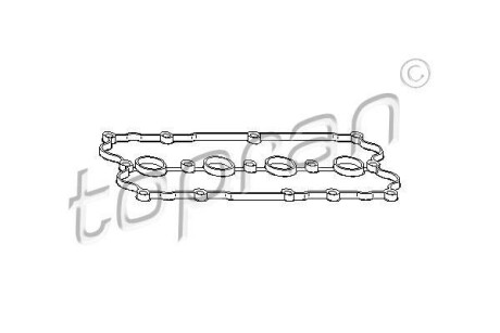 Прокладка клапанної кришки TOPRAN / HANS PRIES 110858