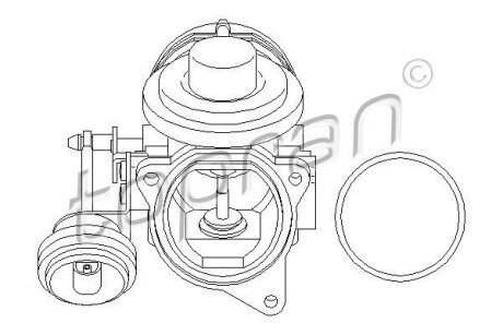 Клапан AGR TOPRAN / HANS PRIES 110872