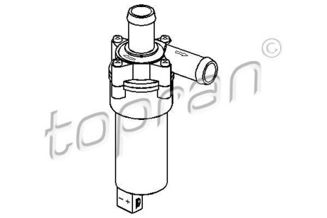 Насос води TOPRAN / HANS PRIES 111016