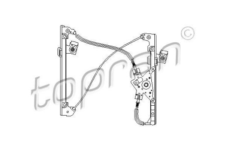 Склопідіймач TOPRAN / HANS PRIES 111255