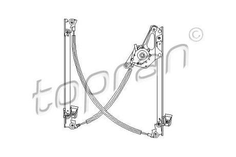 Склопідіймач TOPRAN / HANS PRIES 111273