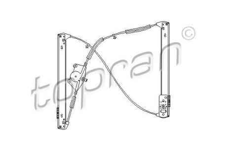 Склопідіймач TOPRAN / HANS PRIES 111276