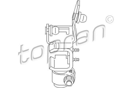 Ремкомплект важеля перемикання TOPRAN / HANS PRIES 111330