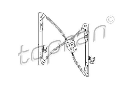 Склопідіймач TOPRAN / HANS PRIES 111699