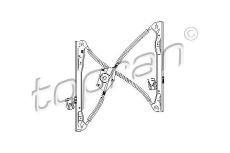 Склопідіймач TOPRAN / HANS PRIES 111700