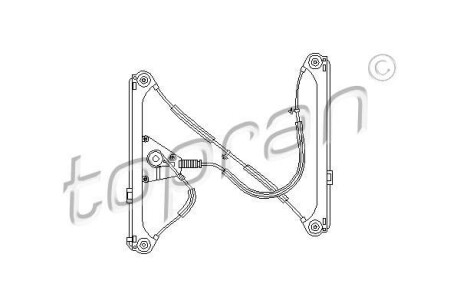 Склопідіймач TOPRAN / HANS PRIES 111714