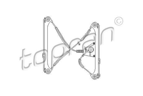 Склопідйомники TOPRAN / HANS PRIES 111715