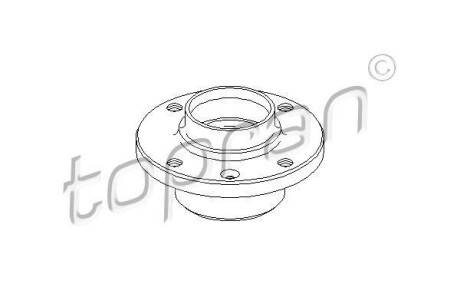 Ступиця колеса TOPRAN / HANS PRIES 111887