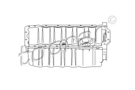 Масляний піддон TOPRAN / HANS PRIES 112342