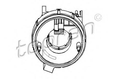 Датчик угла поворота TOPRAN / HANS PRIES 112409