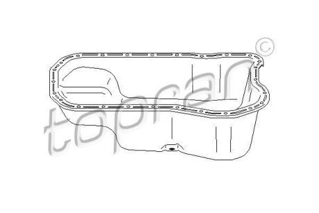 Масляний піддон TOPRAN / HANS PRIES 113274