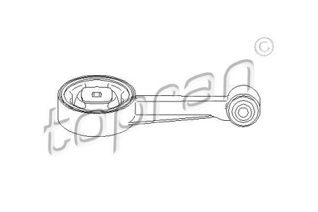 Подушка КПП TOPRAN / HANS PRIES 113331