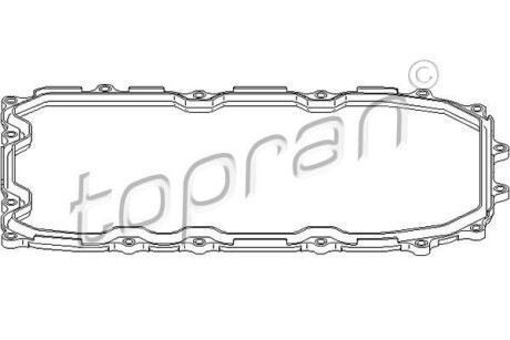 Прокладка, маслянного поддона автоматическ. коробки передач TOPRAN / HANS PRIES 113393