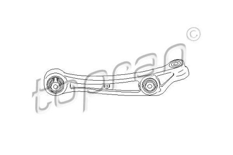 Важіль підвіски передній TOPRAN / HANS PRIES 113470