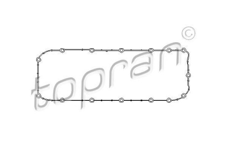 Прокладка масляного піддону TOPRAN / HANS PRIES 201322