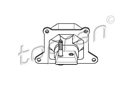 Подушка двигуна TOPRAN / HANS PRIES 201398