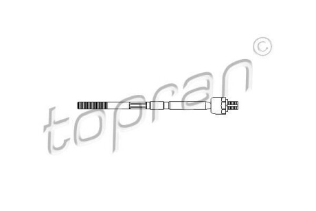 Осьовий шарнір, кермова тяга TOPRAN / HANS PRIES 206898