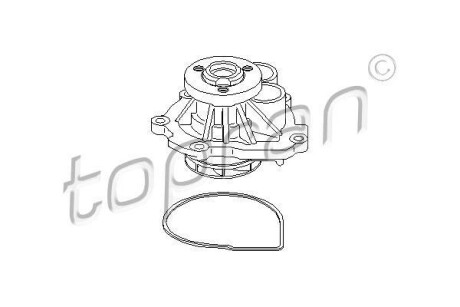 Насос води TOPRAN / HANS PRIES 207158