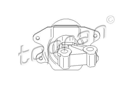 Подушка двигуна TOPRAN / HANS PRIES 207561