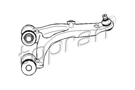 Важіль незалежної підвіски колеса TOPRAN / HANS PRIES 207784