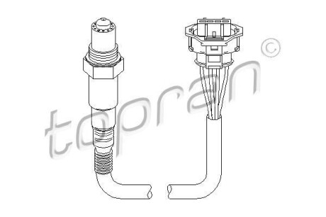 Лямбда-зонд TOPRAN / HANS PRIES 207878