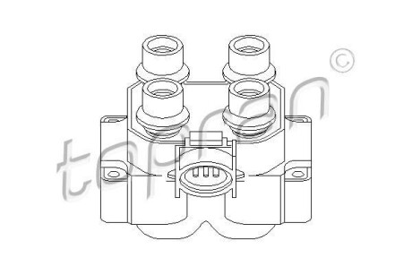 Катушка зажигания TOPRAN / HANS PRIES 300 595
