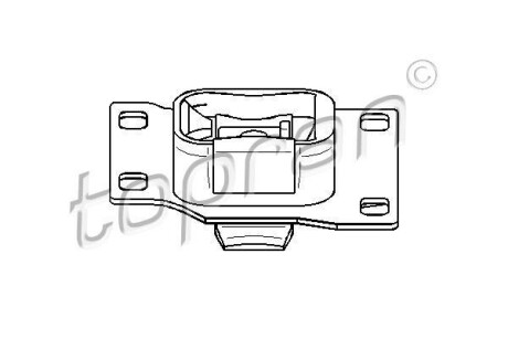 Підвіска, КПП TOPRAN / HANS PRIES 301806