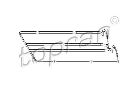 Прокладка клапанної кришки TOPRAN / HANS PRIES 301878