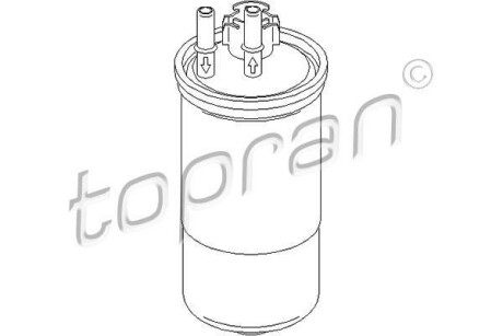 Фільтр палива TOPRAN / HANS PRIES 302132
