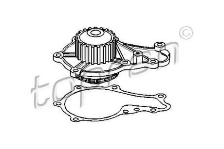 Насос води TOPRAN / HANS PRIES 302220