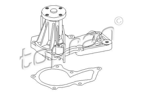 Насос води TOPRAN / HANS PRIES 302426