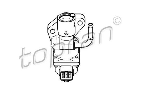 Клапан AGR TOPRAN / HANS PRIES 302692