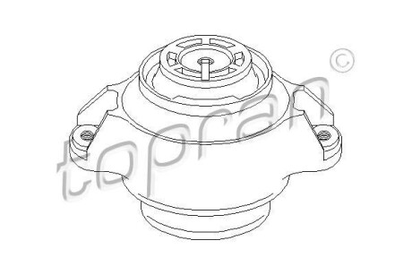 Подушка двигуна TOPRAN / HANS PRIES 400029