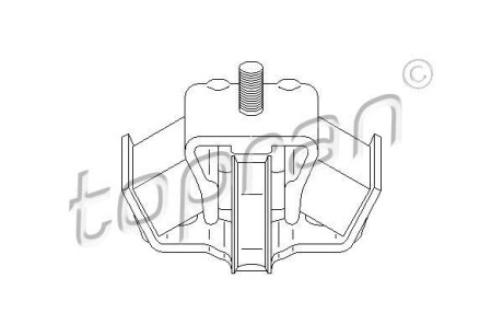Підвіска, КПП TOPRAN / HANS PRIES 400036