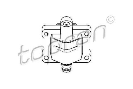 Котушка запалення TOPRAN / HANS PRIES 401464