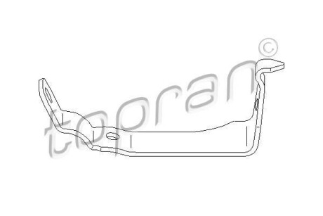 Втулка стабілізатора TOPRAN / HANS PRIES 401496