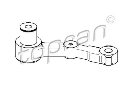 Важіль поворотного кулака TOPRAN / HANS PRIES 500152
