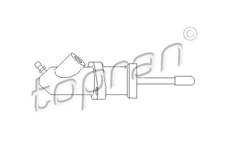 Робочий циліндр зчеплення TOPRAN / HANS PRIES 500507