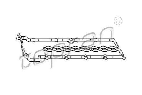 Прокладка клапанной крышки TOPRAN / HANS PRIES 500940