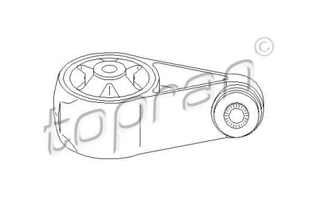 Подушка двигуна TOPRAN / HANS PRIES 501081