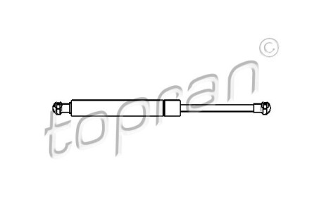 Пружина газова TOPRAN / HANS PRIES 501286