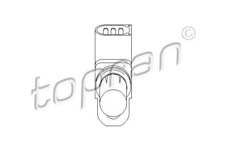 Датчик положення колінвалу TOPRAN / HANS PRIES 501446