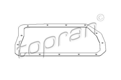 Прокладка масляного піддону TOPRAN / HANS PRIES 501746