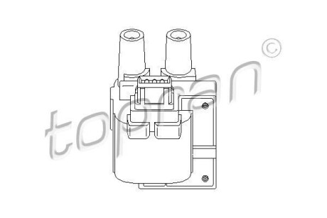 Котушка запалення TOPRAN / HANS PRIES 700112