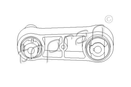 Подушка двигуна TOPRAN / HANS PRIES 700522