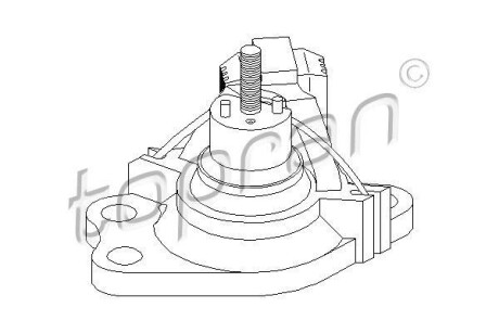 Подушка двигуна TOPRAN / HANS PRIES 700529