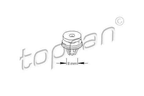 Пружинный зажим TOPRAN / HANS PRIES 700586