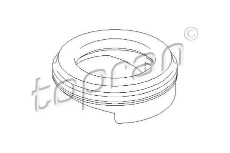 Подшипник качения, опора стойки амортизатора TOPRAN / HANS PRIES 700602